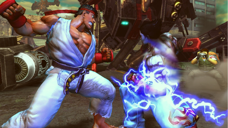 Illustration for article titled Street Fighter X Tekken Screens
